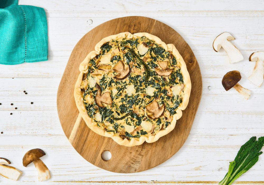 Quiche con ripieno cavolo nero e porcini_sito